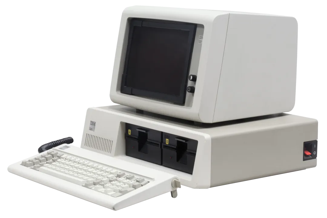 IBM PC introduced in 1981